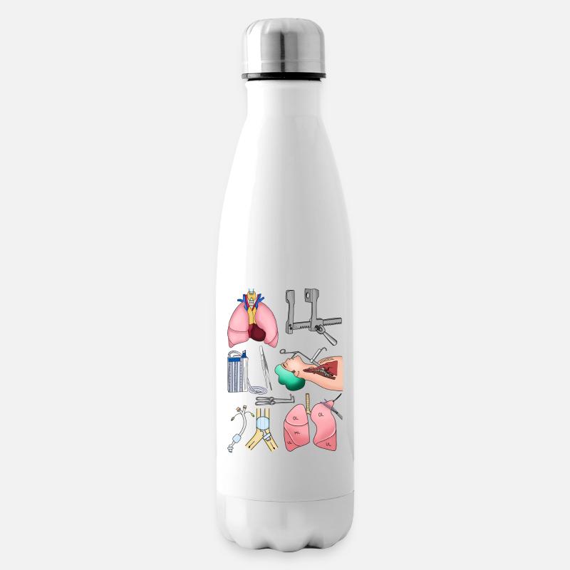 Thoraxchirurgie - Isolierflasche - Weiß