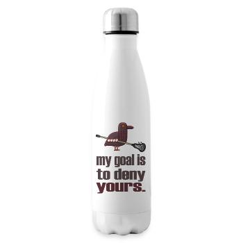 lacrosse lax lacrosseschläger lacrosse-my goal is - Isolierflasche - Weiß - Rechts