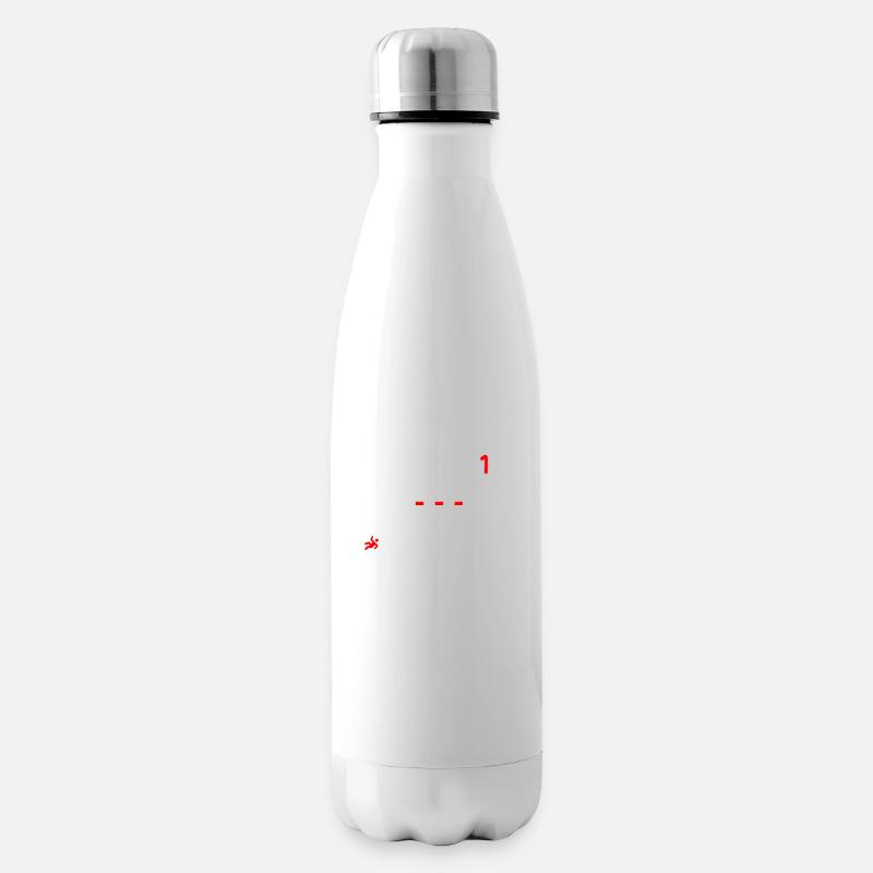 KREUZFAHRTSCHIFF - WEISS-ROTES KREUZFAHRTSCHIFF - Isolierflasche - Weiß