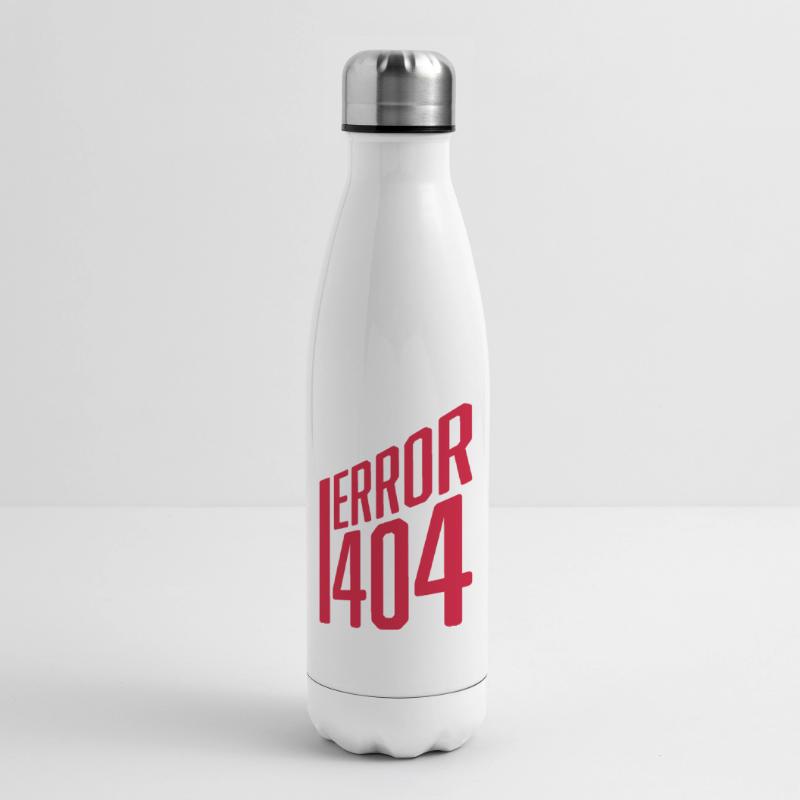 Code Error Error 404 Insulated Water Bottle
