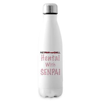 senpai2 - Insulated Water Bottle - white - Right