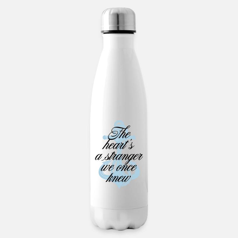 Stranger pocket print - Isolierflasche - Weiß