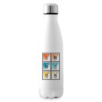 Befreiung | Periodensystem der Elemente - Isolierflasche - Weiß - Rechts