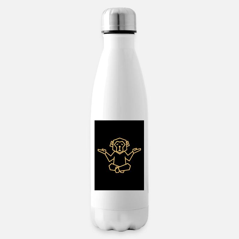 Like a Monkey Design - Isolierflasche - Weiß