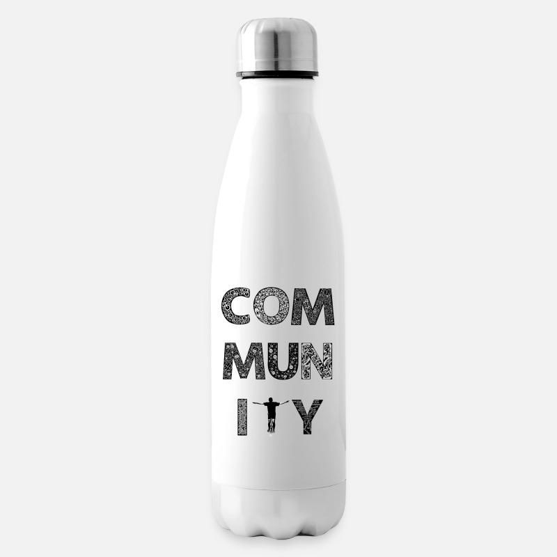Community Unicycle first edition - Bouteille isotherme - blanc