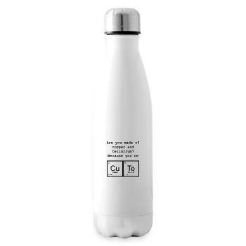 Tu es mignon! - Bouteille isotherme - blanc - Droite