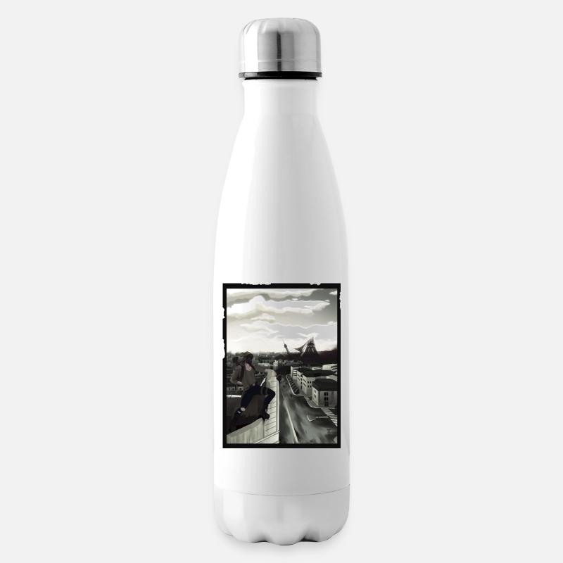 Paris post apocalyptique - Bouteille isotherme - blanc