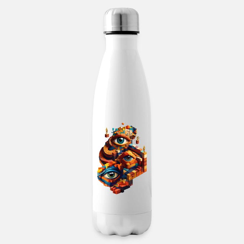 Eyeblocks - Isolierflasche - Weiß
