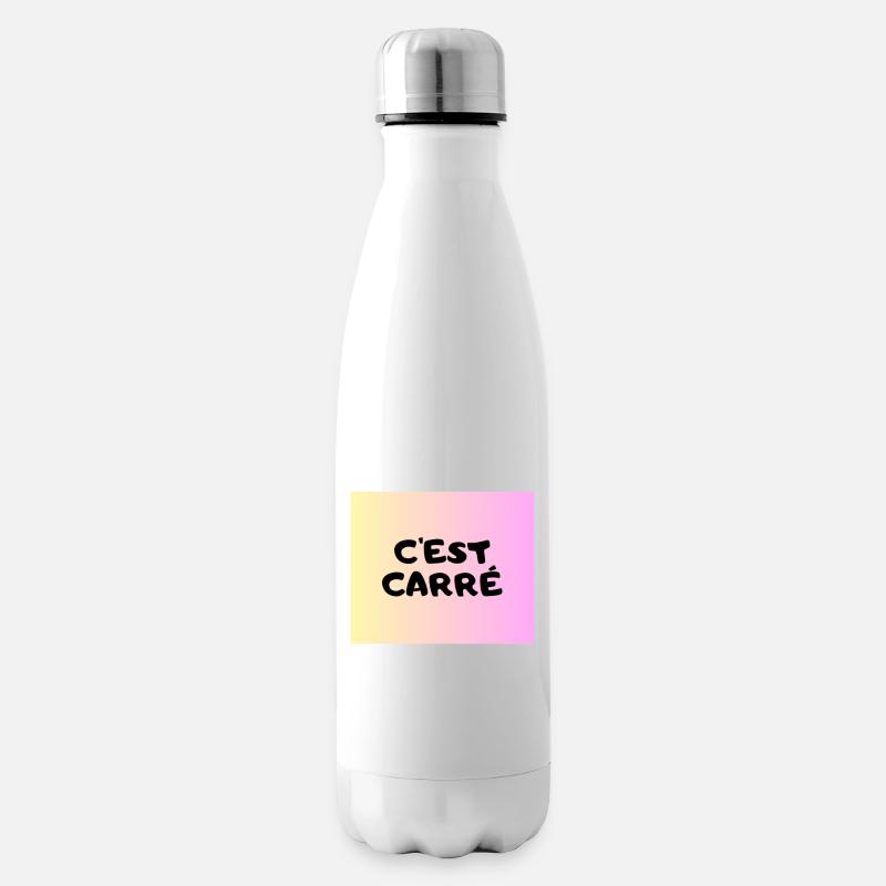 C'est Carré - Bouteille isotherme - blanc