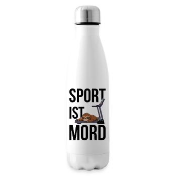 Sport ist Mord2 - Isolierflasche - Weiß - Rechts