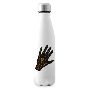 Mystical palmistry - Insulated Water Bottle - white - Right