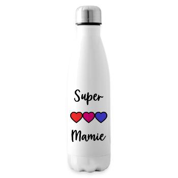 MAMIE - Bouteille isotherme - blanc - Droite