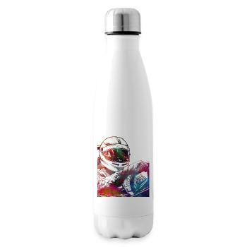 Voitures de course #racing #sport - Bouteille isotherme - blanc - Droite