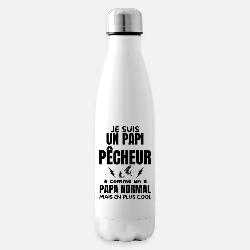 PAPI PECHEUR - Bouteille isotherme - blanc