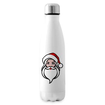 weihnachtsfrau Weihnachten female mrs. santa clara - Insulated Water Bottle - white - Right