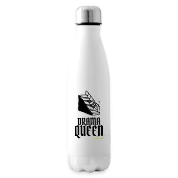 Oma ist die wahre Drama Queen - Isolierflasche - Weiß - Rechts