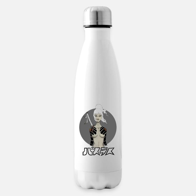 Samurai Girl - Isolierflasche - Weiß