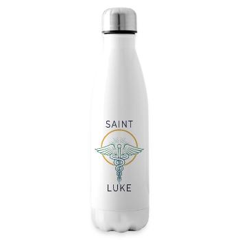 Saint Luke: Medizinische Hilfe - Isolierflasche - Weiß - Rechts