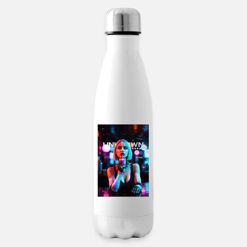 Neon dreams - Isolierflasche - Weiß
