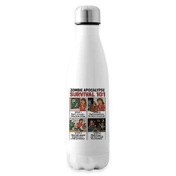 Zombie Survival Guide - Isolierflasche - Weiß - Rechts