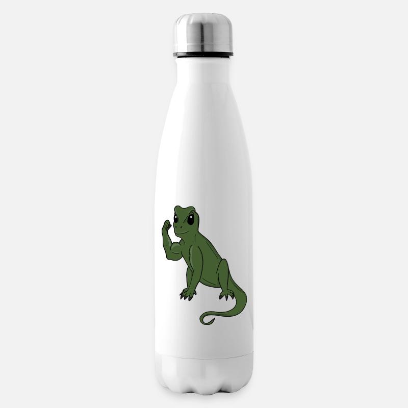 Green Lizard Flex - Isolierflasche - Weiß