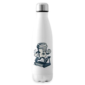 Koffeinhaltige Sprint Kaffeetasse - Isolierflasche - Weiß - Rechts