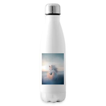 Pferd - Isolierflasche - Weiß - Rechts