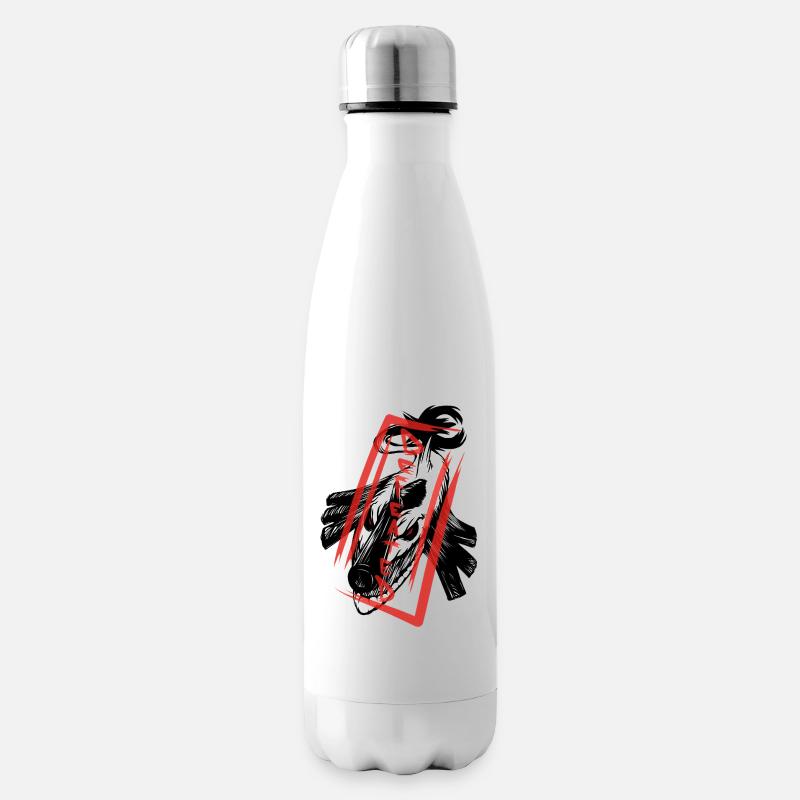 Die Besiegten: Hai-Monster - Isolierflasche - Weiß
