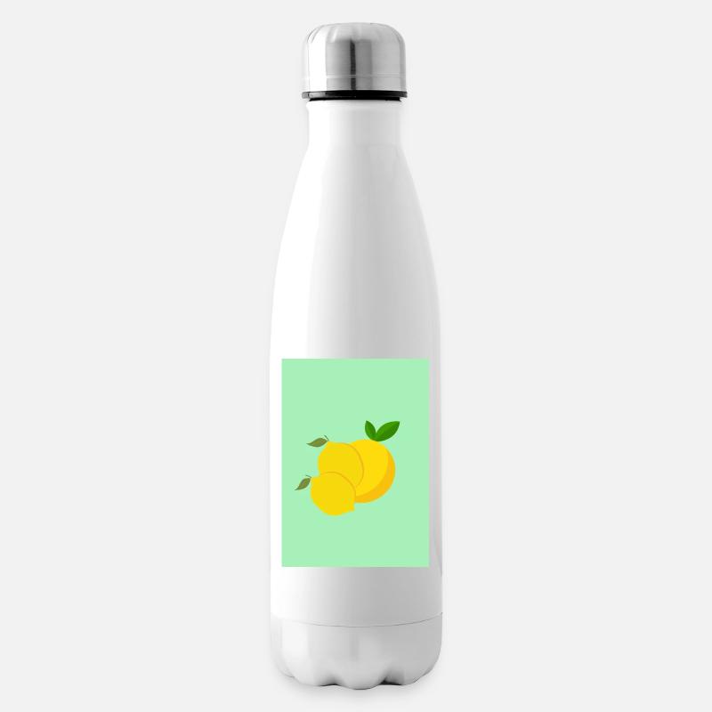 Lemons - Bouteille isotherme - blanc