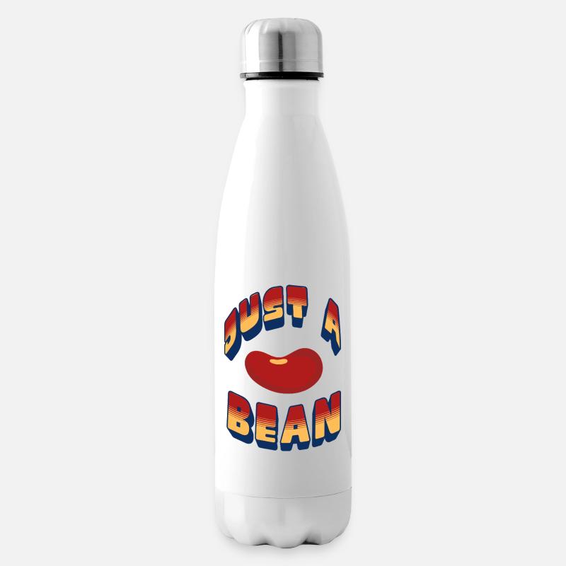 Nur eine Bohne - Isolierflasche - Weiß