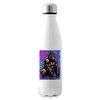 gorilla - Insulated Water Bottle - white - Right