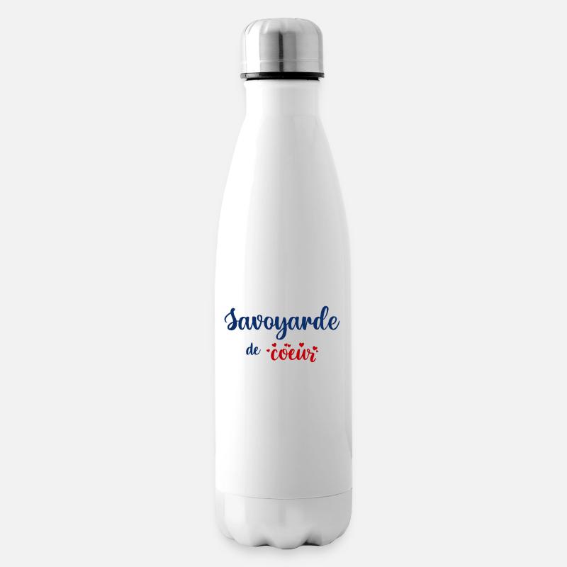 Savoyarde de coeur - Bouteille isotherme - blanc