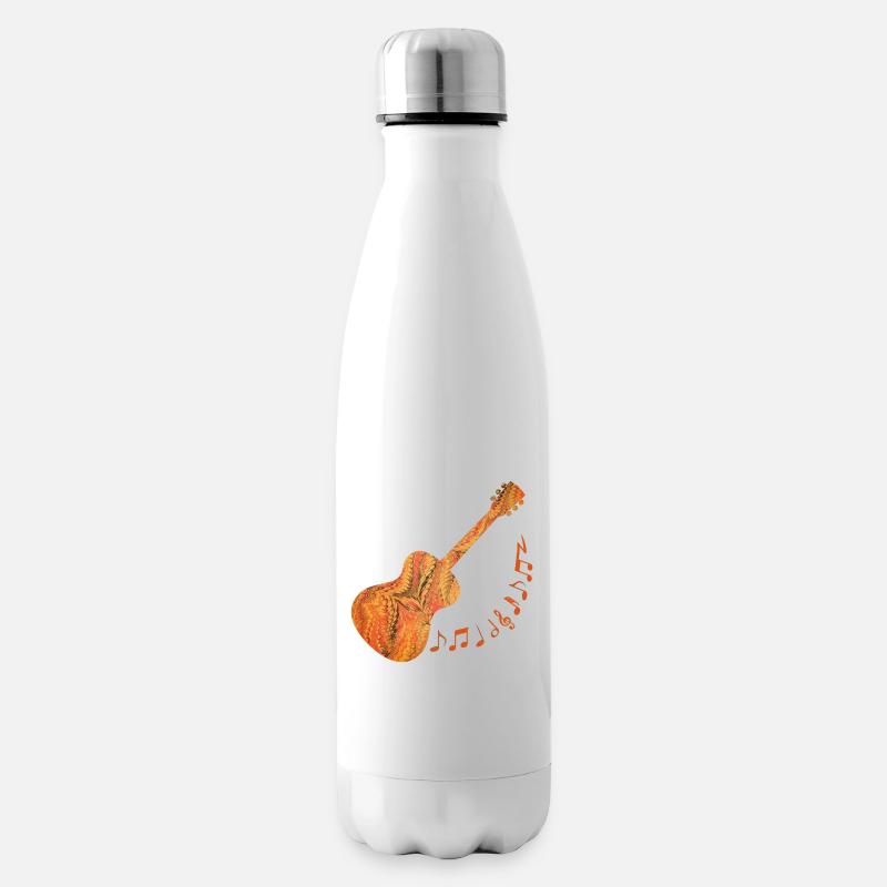 gitarre e 109 - Isolierflasche - Weiß