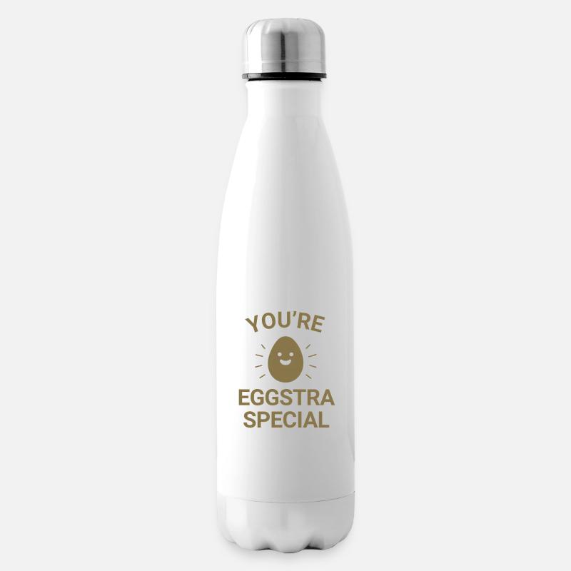 Vous êtes spécial eggstra - Bouteille isotherme - blanc