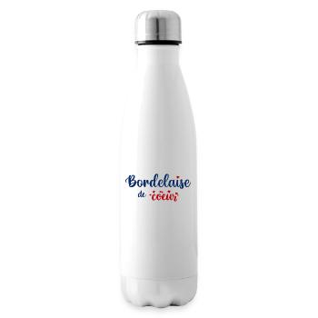 Bordelaise de coeur - Bouteille isotherme - blanc - Droite