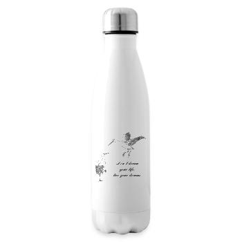 Störche - Isolierflasche - Weiß - Rechts