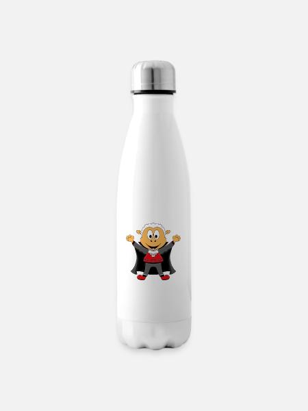 SCHAF - VAMPIR - DRACULA - HALLOWEEN - Isolierflasche - Weiß