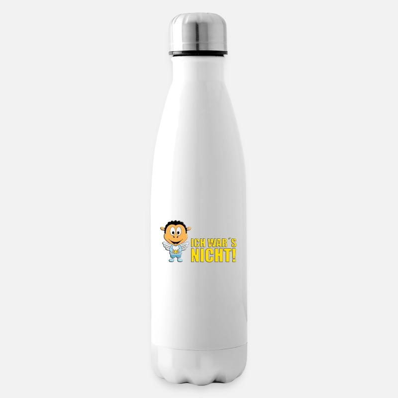 SCHAF - ENGEL - ICH WAR´S NICHT! - Isolierflasche - Weiß