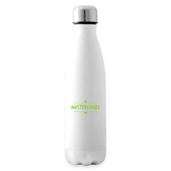 ich bin ein Musterknabe - Isolierflasche - Weiß - Rechts