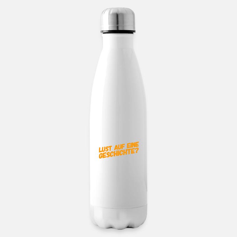 Geschichte? - Isolierflasche - Weiß