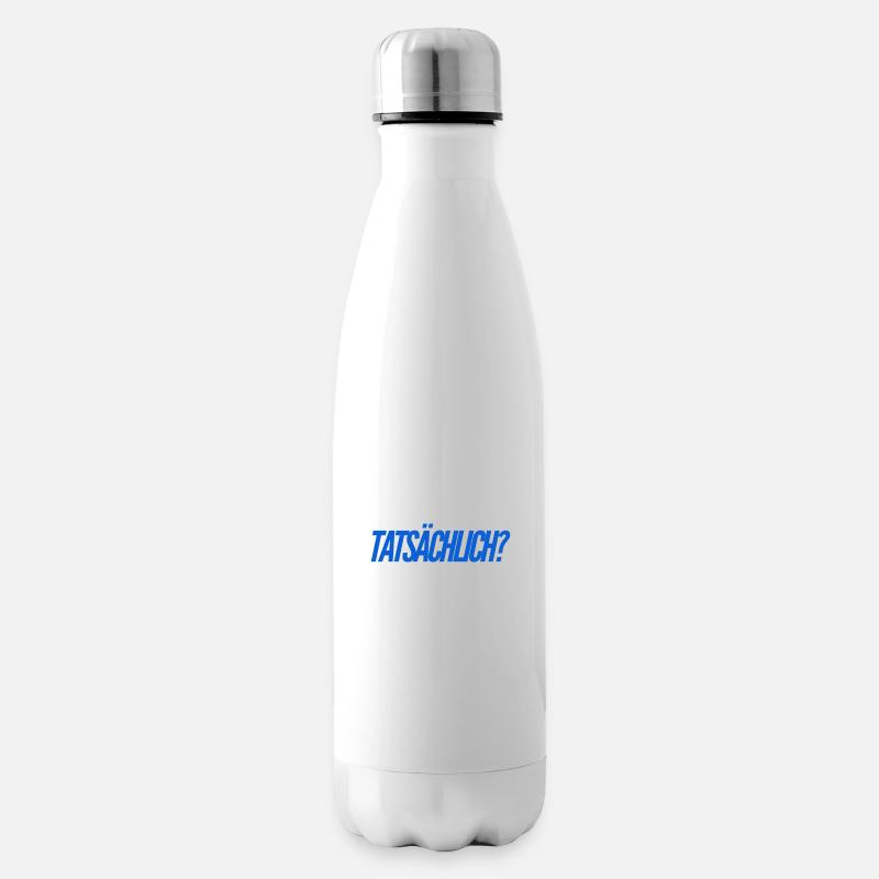 bist du sicher? - Isolierflasche - Weiß