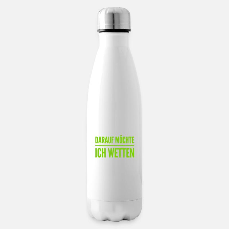 wetten wir? - Isolierflasche - Weiß