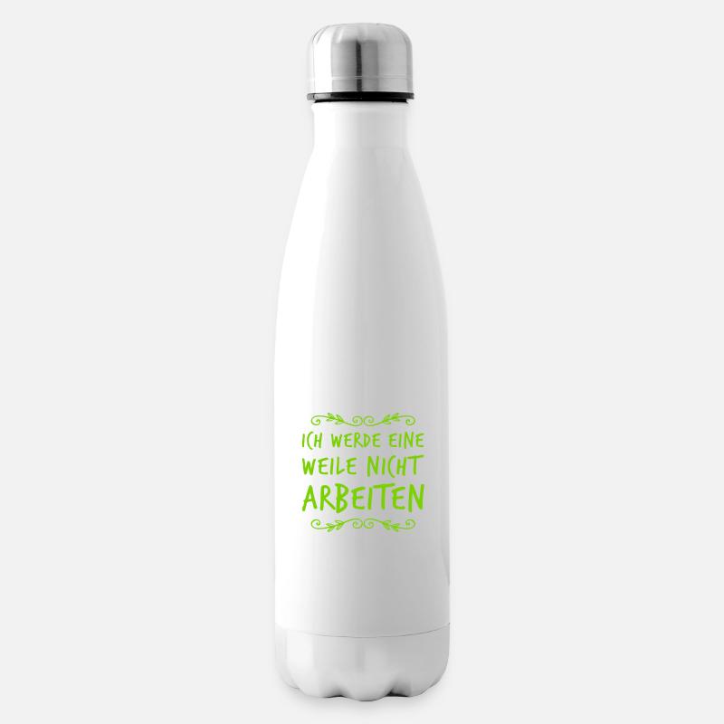 keinen Bock auf Arbeit - Isolierflasche - Weiß