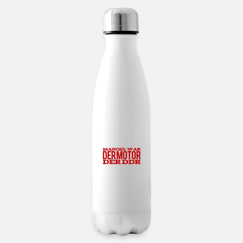 so war es in der DDR - Isolierflasche - Weiß