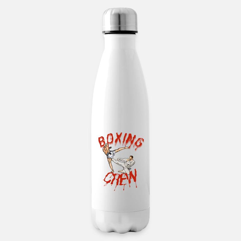 Boxe - Bouteille isotherme - blanc