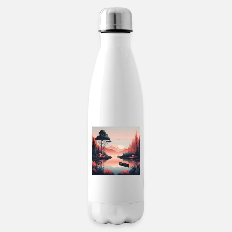 Le calme - Bouteille isotherme - blanc