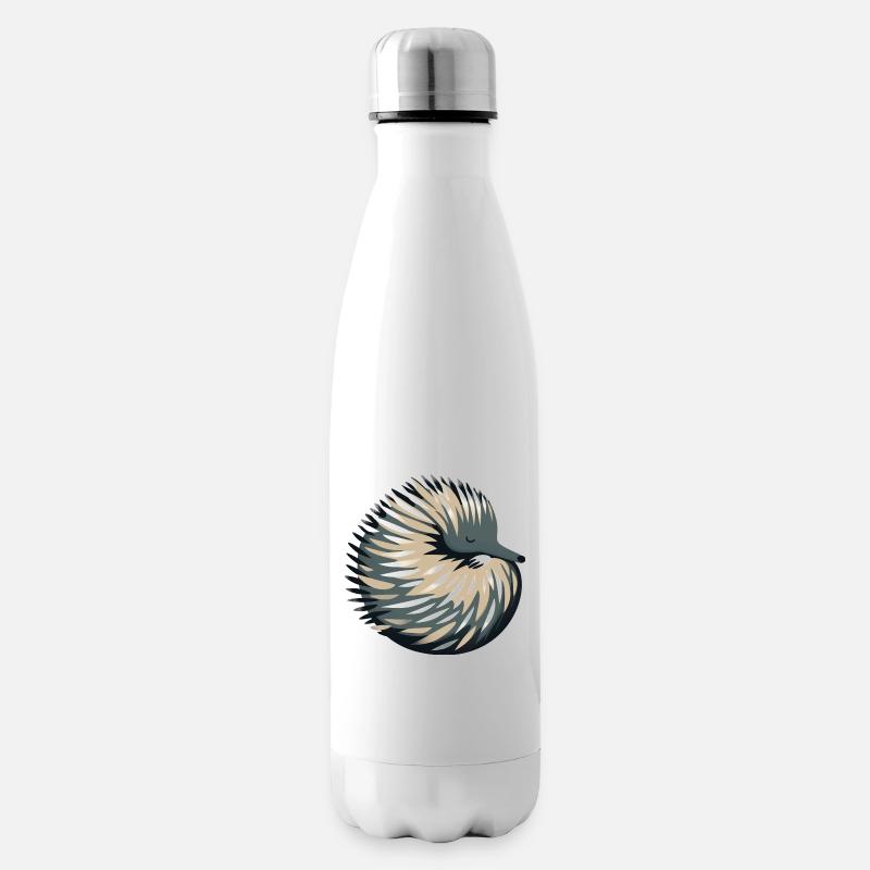 Ameisenigel - Isolierflasche - Weiß