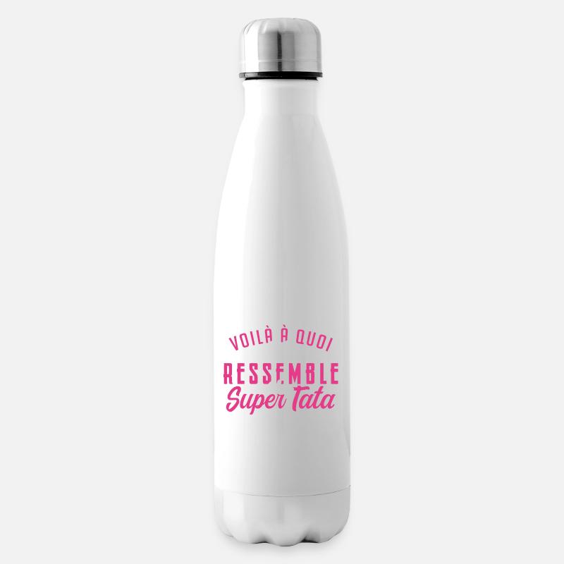 Super tata - Bouteille isotherme - blanc
