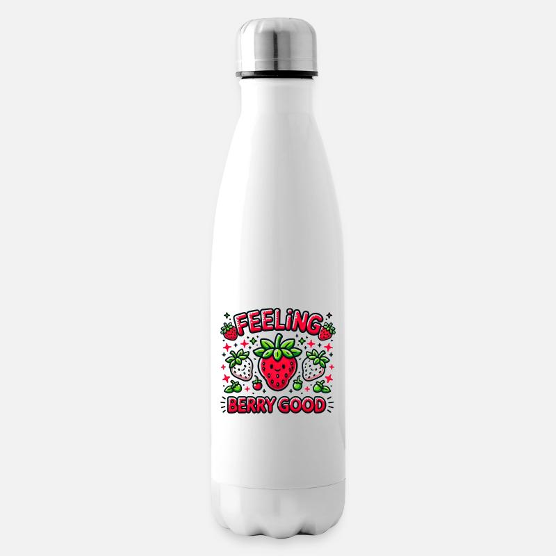 Feeling Berry Good - Isolierflasche - Weiß