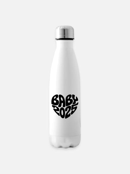Baby 2025 - Isolierflasche - Weiß